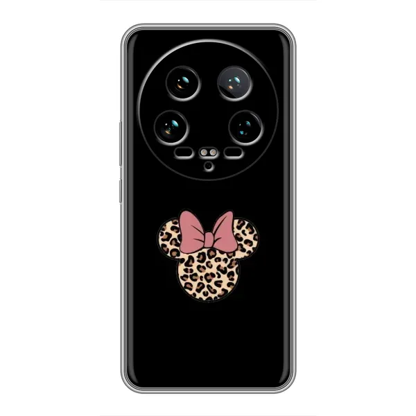 Чехол с рисунком «Леопардовая Минни» для Xiaomi 14 Ultra Чехол с рисунком «Леопардовая Минни» для Xiaomi 14 Ultra