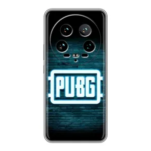 Чохол (TPU) з картинкою "Лого Пабг" на 14 Ультра (Лого PUBG)