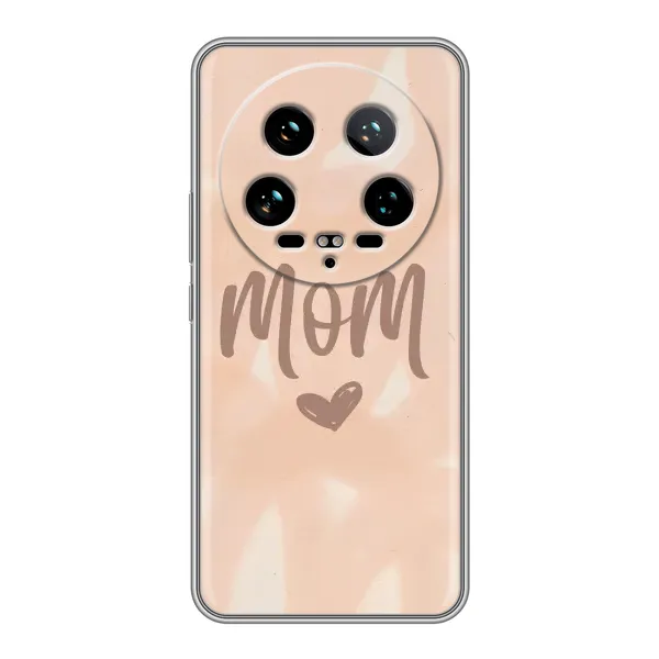 Чехол с рисунком «Love mom» для Xiaomi 14 Ultra Чехол с рисунком «Love mom» для Xiaomi 14 Ultra