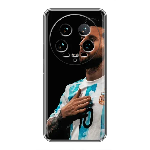 Чехол с рисунком «Месси Капитан» для Xiaomi 14 Ultra Чехол с рисунком «Месси Капитан» для Xiaomi 14 Ultra