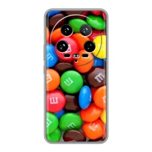 Чохол з зображенням смачної їжі для Xiaomi 14 Ultra (Різнокольорові M&M'S)