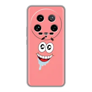Чехлы с Патриком на Xiaomi 14 Ultra (Мордочка Патрика)