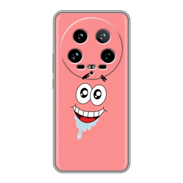 Чехол с рисунком «Мордочка Патрика» для Xiaomi 14 Ultra Чехол с рисунком «Мордочка Патрика» для Xiaomi 14 Ultra