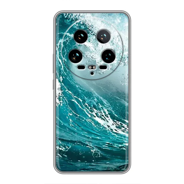 Чехол с рисунком «Морская волна» для Xiaomi 14 Ultra Чехол с рисунком «Морская волна» для Xiaomi 14 Ultra