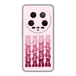 Чехлы на день мамы для 14 Ультра (Надпись мама)