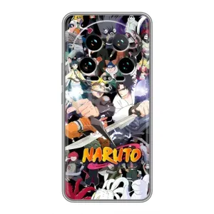 Купить Чехлы на телефон с принтом Anime для Xiaomi 14 Ultra (Наруто постер)
