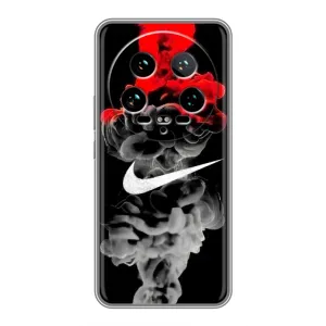 Силіконовый Чохол на Xiaomi 14 Ultra з картинкою НАЙК (Nike дим)