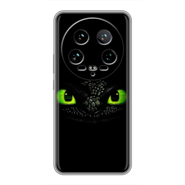 Чехол с рисунком «Глаза Беззубика» для Xiaomi 14 Ultra Чехол с рисунком «Глаза Беззубика» для Xiaomi 14 Ultra