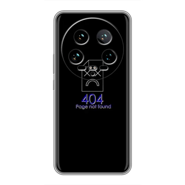 Чехол с рисунком «Ошибка 404» для Xiaomi 14 Ultra Чехол с рисунком «Ошибка 404» для Xiaomi 14 Ultra