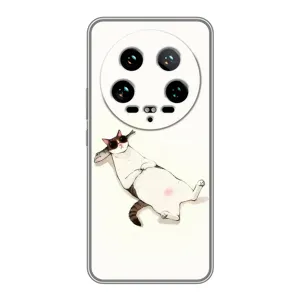 Чехол на тематику: Коты для Xiaomi 14 Ultra (Отдых)