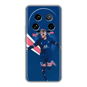 Силиконовый Чехол Xiaomi 14 Ultra (Празднование Неймара)