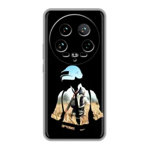 Чохол з картинкою "Герой Pubg" на Xiaomi 14 Ultra (Пубг мен)