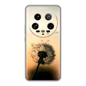 Силиконовый Чехол с одуванчиками на Xiaomi 14 Ultra (Роздумаханый одуванчик)