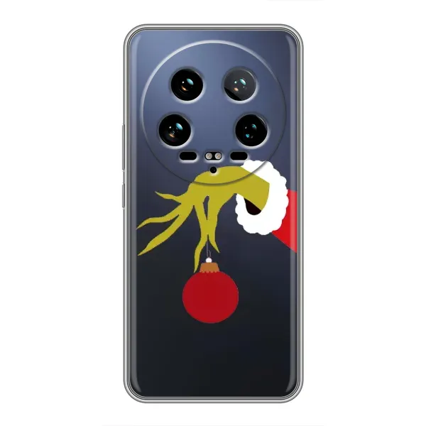 Чехол с рисунком «Рука Гринча» для Xiaomi 14 Ultra Чехол с рисунком «Рука Гринча» для Xiaomi 14 Ultra
