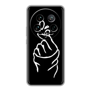 Чохол (Знак сердечка) для Xiaomi 14 Ultra (Сердечко на чорному)