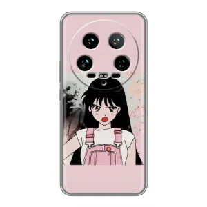 Чехол с персонажами АНИМЕ на Xiaomi 14 Ultra (Сейлор Марс)