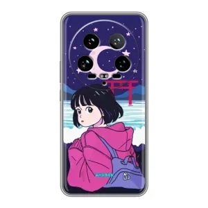 Чехол с персонажами АНИМЕ на Xiaomi 14 Ultra (Синобу Миякэ)