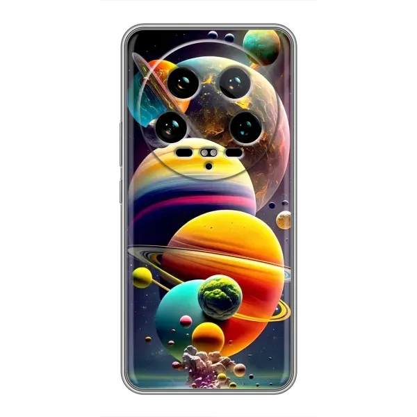 Чехол с рисунком «Солнечна система» для Xiaomi 14 Ultra Чехол с рисунком «Солнечна система» для Xiaomi 14 Ultra