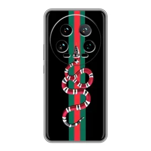 Чехлы Бренд GUCCI для Xiaomi 14 Ultra (Змей Гуччи)