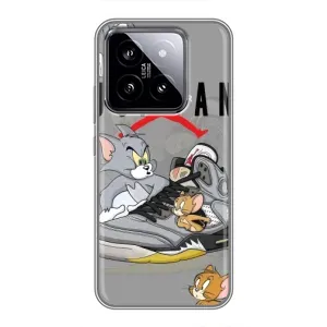Силиконовый Чехол Nike Air Jordan на Сяоми 14 (Air Jordan)