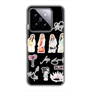 Чохли з картинкою для Xiaomi 14 (Арт блекпінг)
