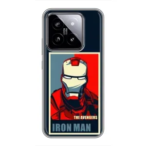 Чохол Супергерой Залізна Людина на Xiaomi 14 (Art Iron man)
