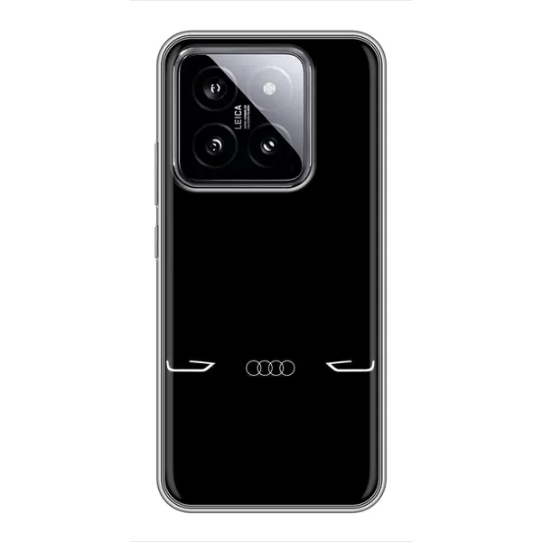 Чехол с рисунком «Силует Audi» для Xiaomi 14 Чехол с рисунком «Силует Audi» для Xiaomi 14