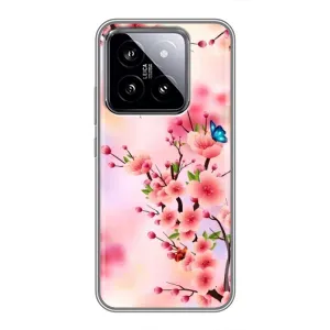 Чохол з картинкою Сакури на Xiaomi 14 (Метелики на сакурі)