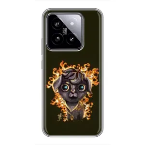 Чехлы на военную тематику для Xiaomi 14 (Бавовна мем)