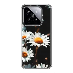 Чохол з ромашками на Xiaomi 14 (Білі ромашки)