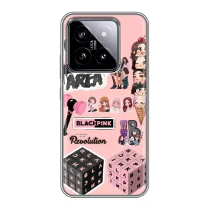 Чохли з картинкою для Xiaomi 14 (BLACK PINK колаж)