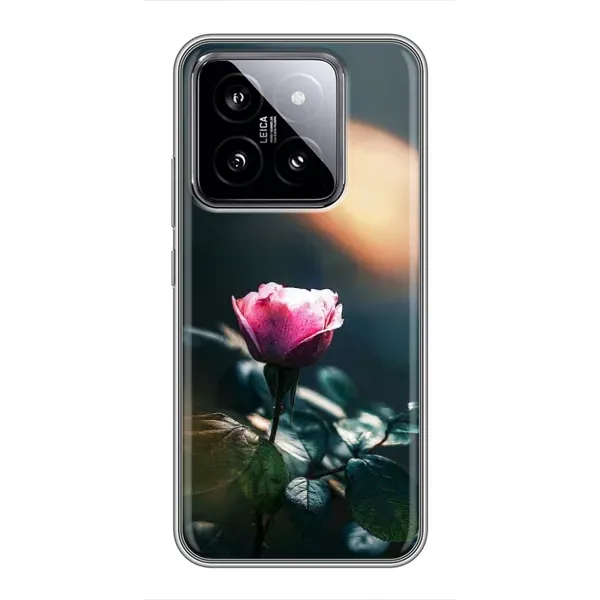 Чехол с рисунком «Цветок ночной» для Xiaomi 14 Чехол с рисунком «Цветок ночной» для Xiaomi 14