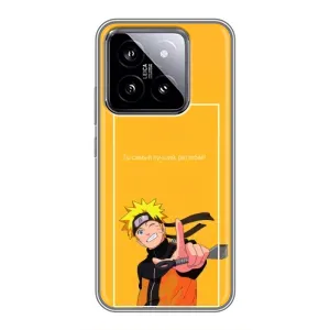 Чехлы с принтом Наруто на Xiaomi 14 (Даттебаё)