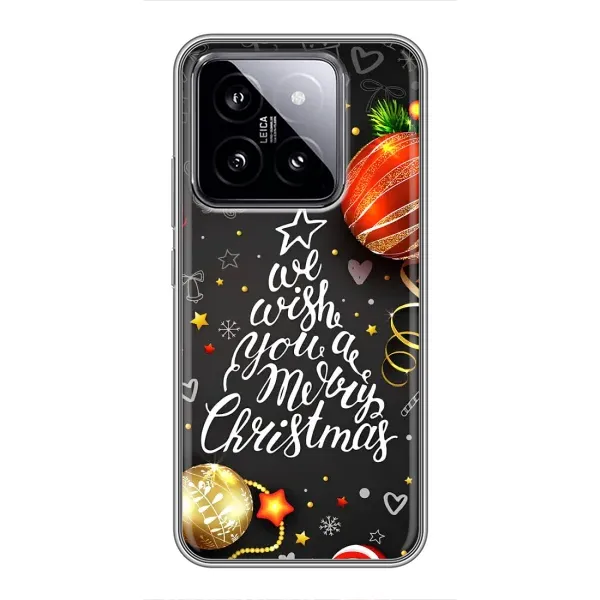 Чехол с рисунком «Елочка» для Xiaomi 14