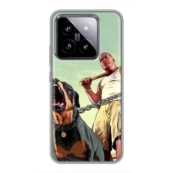 Чехол с рисунком «GTA» для Xiaomi 14 Чехол с рисунком «GTA» для Xiaomi 14