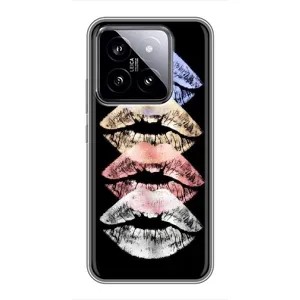 Чехол Стильные девушки на Xiaomi 14 (Губы)