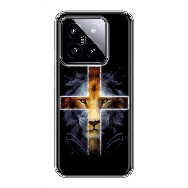 Чехол с рисунком «Иисус Лев» для Xiaomi 14