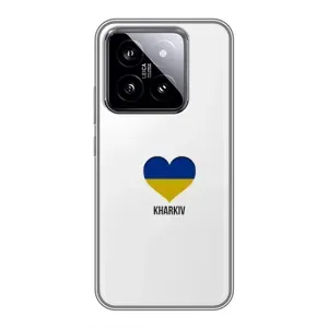 Чехлы силиконовые (Город Харьков) на Сяоми 14 (Kharkiv)