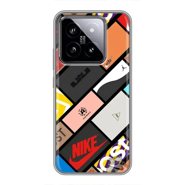 Чехол с рисунком «Коробки» для Xiaomi 14 Чехол с рисунком «Коробки» для Xiaomi 14