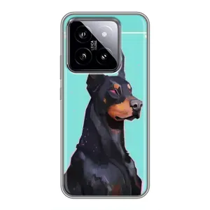 Чехол ДОБЕРМАН для Xiaomi 14 (Король доберман)