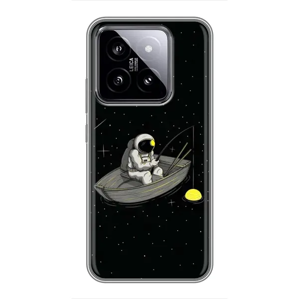 Чехол с рисунком «Космонавт на рыбалке» для Xiaomi 14 Чехол с рисунком «Космонавт на рыбалке» для Xiaomi 14