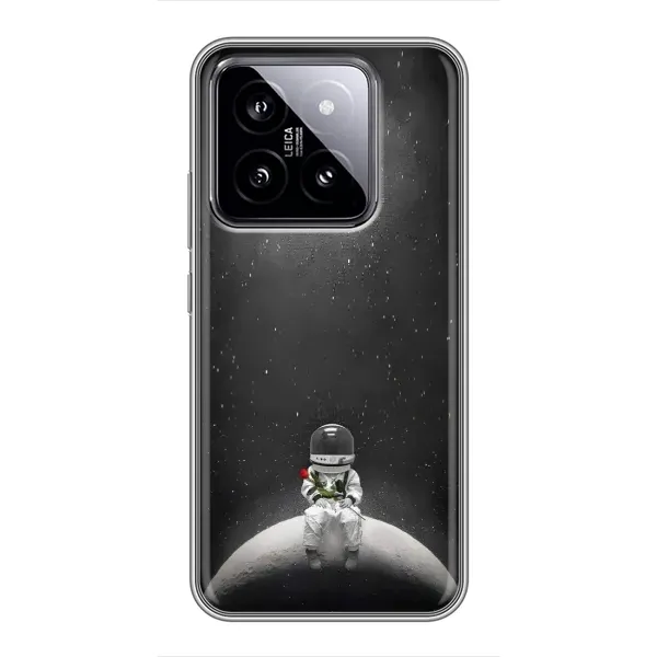 Чехол с рисунком «Космонавт романтик» для Xiaomi 14 Чехол с рисунком «Космонавт романтик» для Xiaomi 14