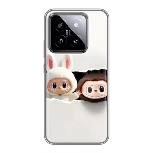 Чохол з принтом Лабубу для Xiaomi 14 (Фігурки Labubu)
