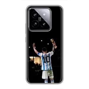 Чохли Лео Мессі Аргентина для Xiaomi 14 (Лео Чемпіон)