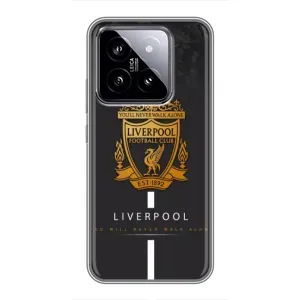 Силиконовые Чехлы принт Футбол на Xiaomi 14 (Liverpool)