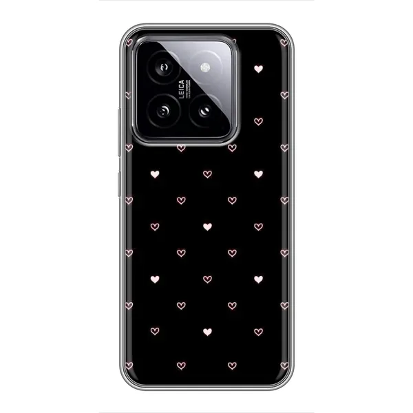 Чехол с рисунком «Маленькие сердечки» для Xiaomi 14 Чехол с рисунком «Маленькие сердечки» для Xiaomi 14