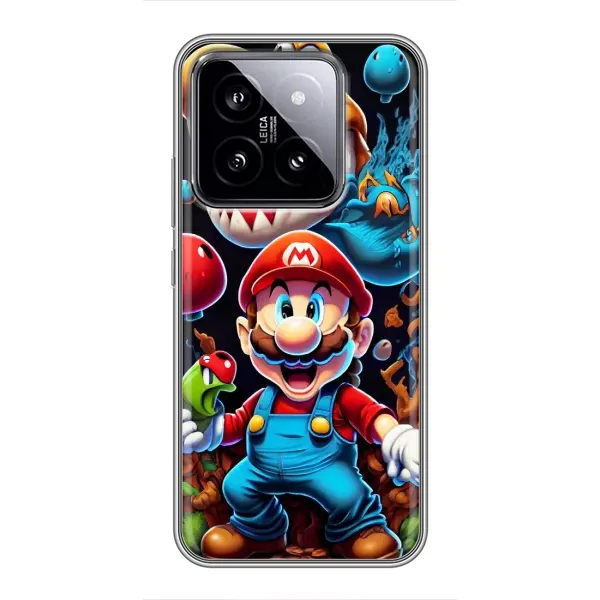 Чехол с рисунком «Марио» для Xiaomi 14 Чехол с рисунком «Марио» для Xiaomi 14