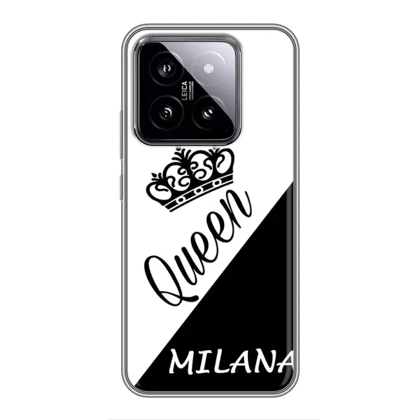 Чехол с рисунком «MILANA» для Xiaomi 14