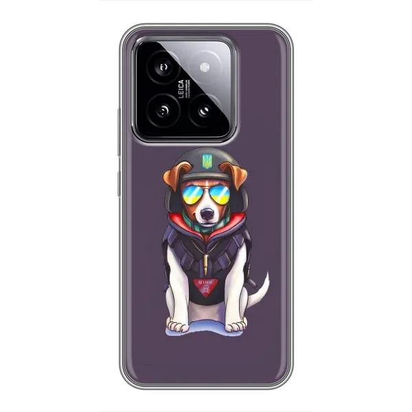 Чехол с рисунком «Модный Патрон» для Xiaomi 14 Чехол с рисунком «Модный Патрон» для Xiaomi 14