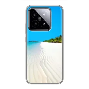 Летний Чехол на Xiaomi 14 (Море песок)